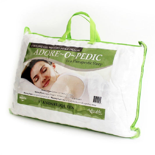 Almohada Adorable Memory Foam Con Gel Enfriante