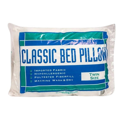 Almohada Classic Bed Pillow - Blanca Individual / 45 x 60 cm - Classic Bed Pillow - Titan.com.pa - 7401058001415