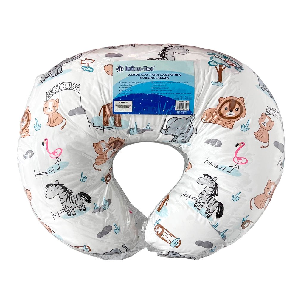 Almohada de Lactancia Infan-Tec Para Bebe-Niña / Estampada - Infan-Tec - Titan.com.pa - 7453131662136