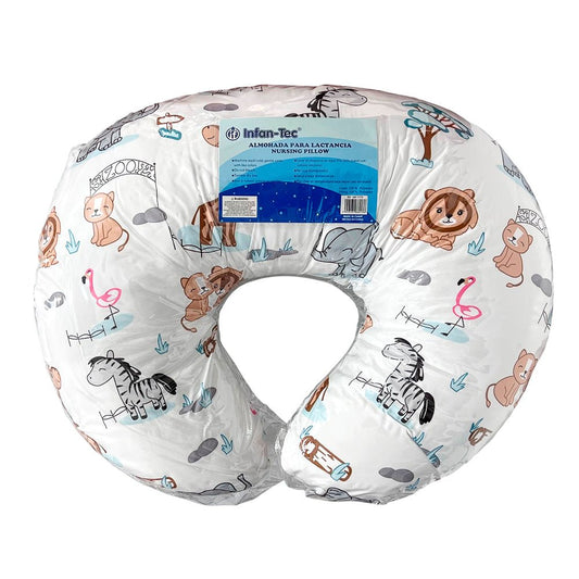Almohada de Lactancia Infan-Tec Para Bebe-Niña / Estampada - Infan-Tec - Titan.com.pa - 7453131662136
