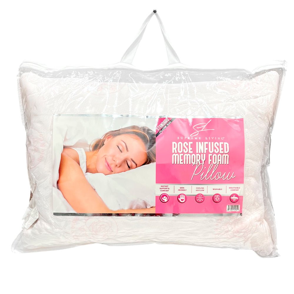Almohada Memory Foam Standard Rose / Supreme - Supreme - Titan.com.pa - 810065419552