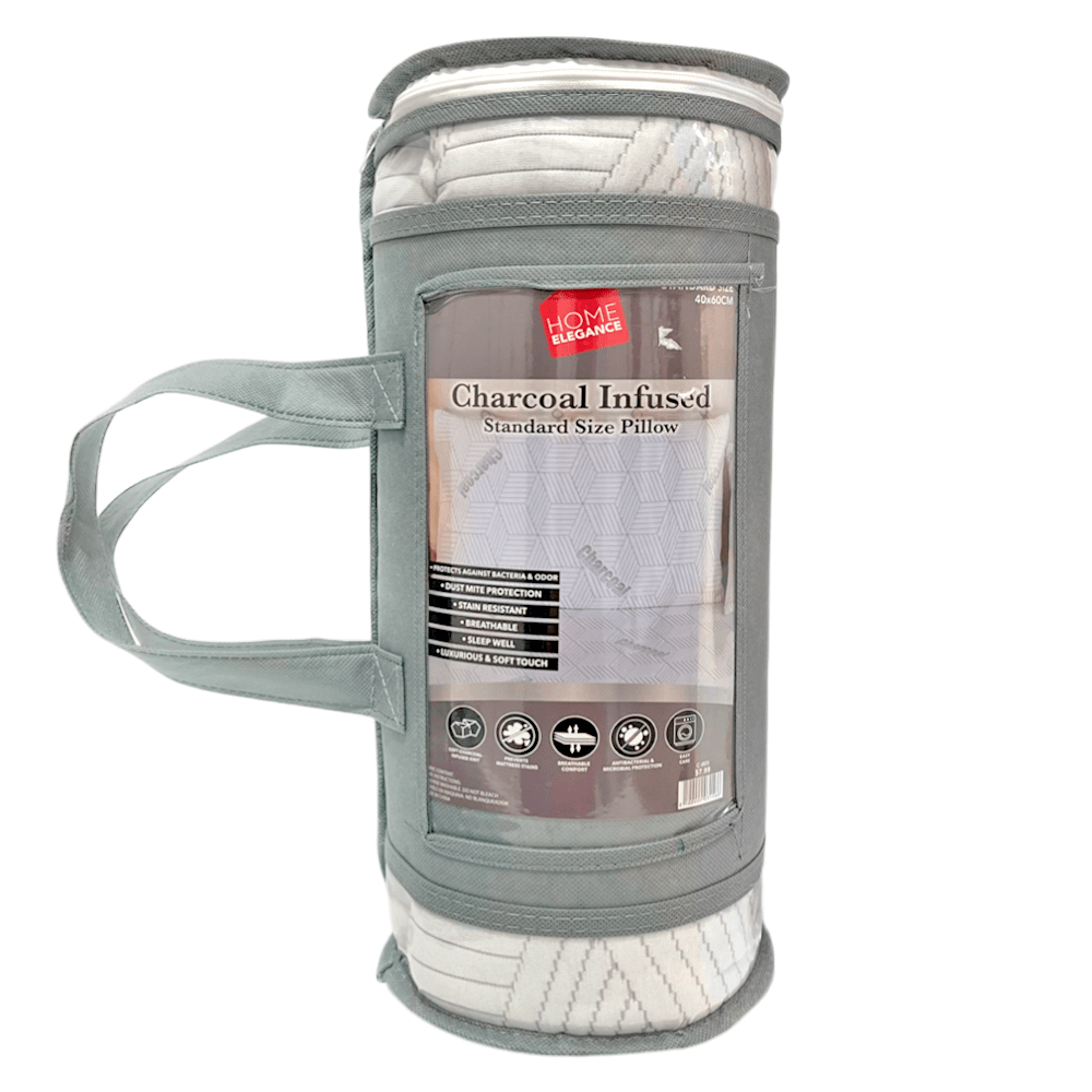 Almohada Standard Memory Foam - Charcoal Infused - Home Elengace - Titan.com.pa - 2100000031566