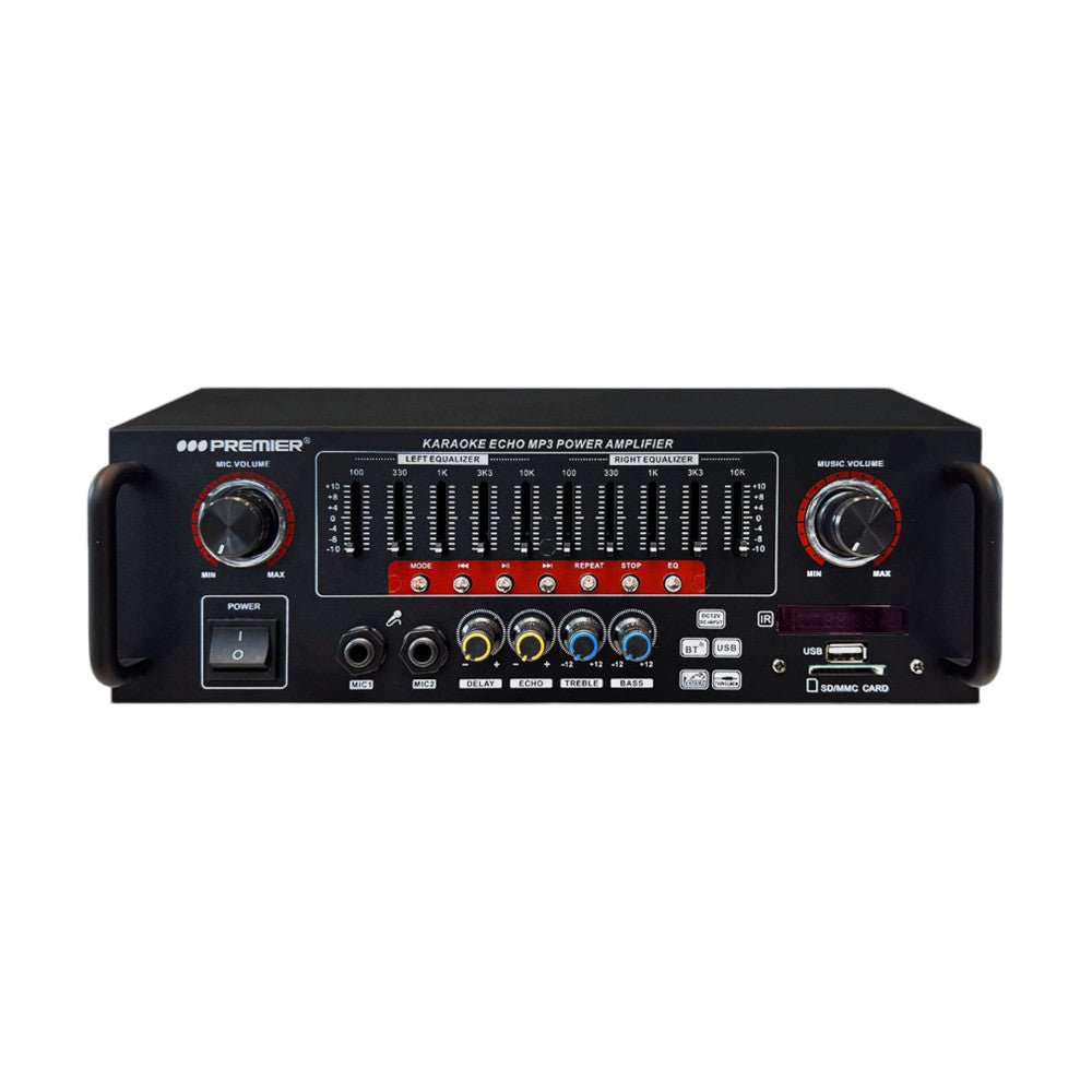 Amplificador Premier 6000W / Karaoke / Negro - Premier - Titan.com.pa - 7453064742585