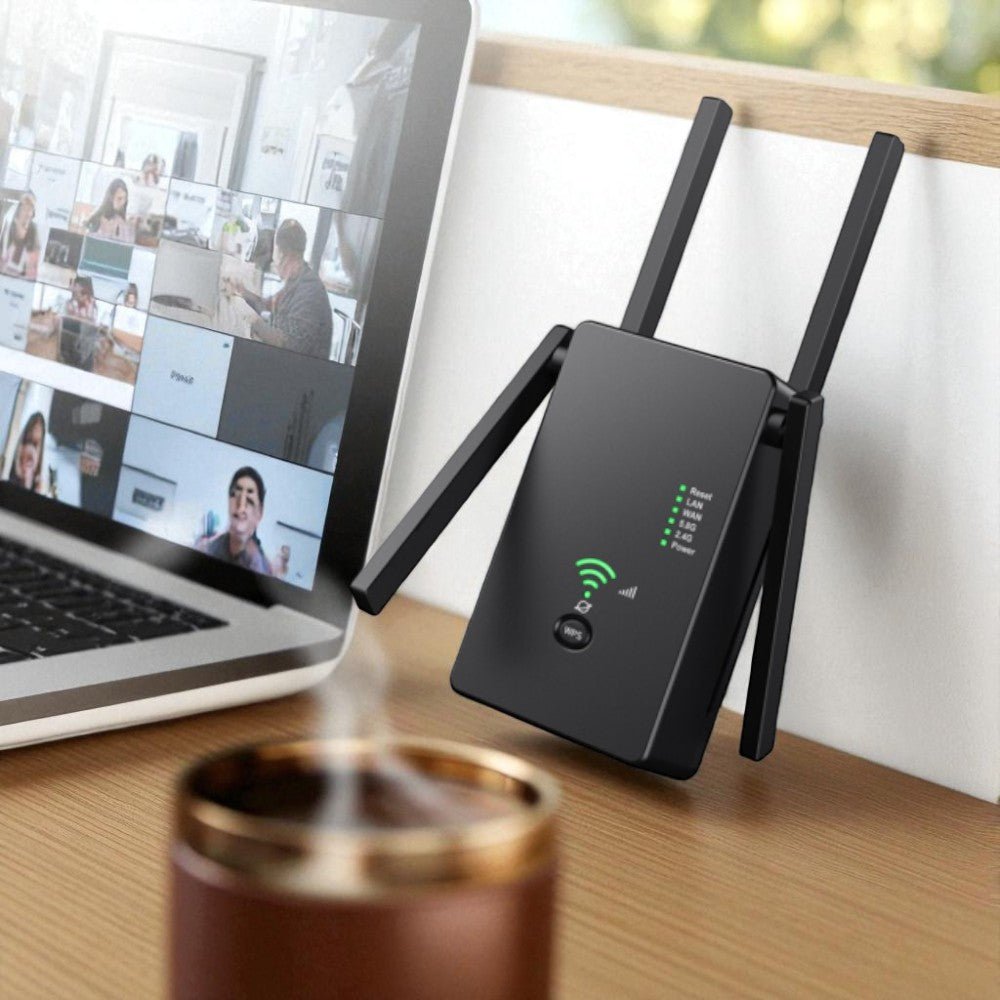 Andowl Q - W012 Repetidor / Extensor WiFi 3 en 1 / 1200Mbps - Home Elegance - Titan.com.pa - 7890102617588