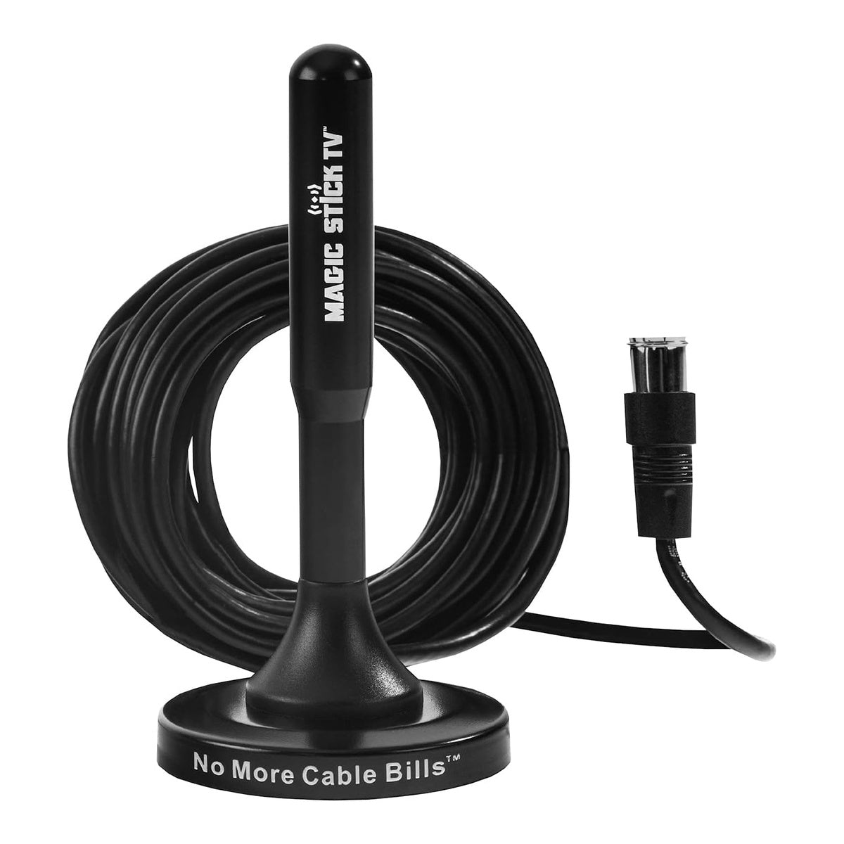 Antena Digital Magic Stick con Amplificador USB Negro - MAGIC STICK - 11060333