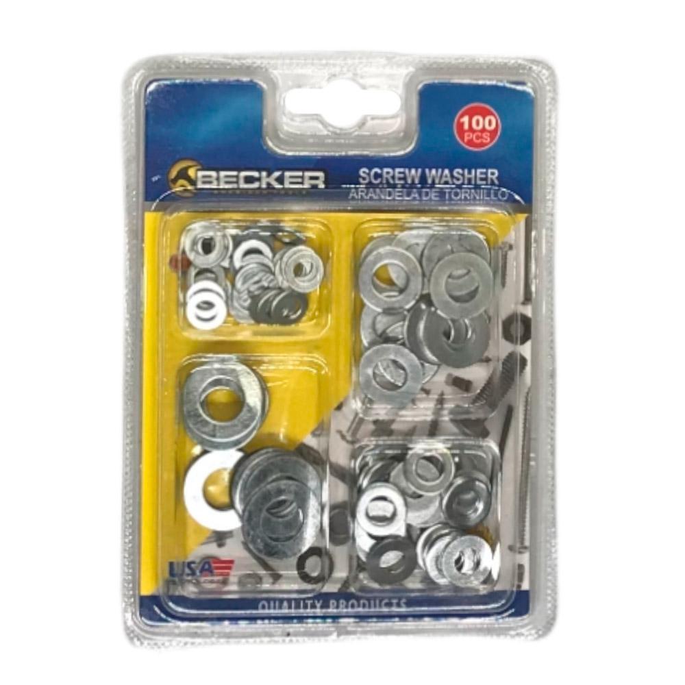 Arandela de Tornillos Becker 100 Piezas