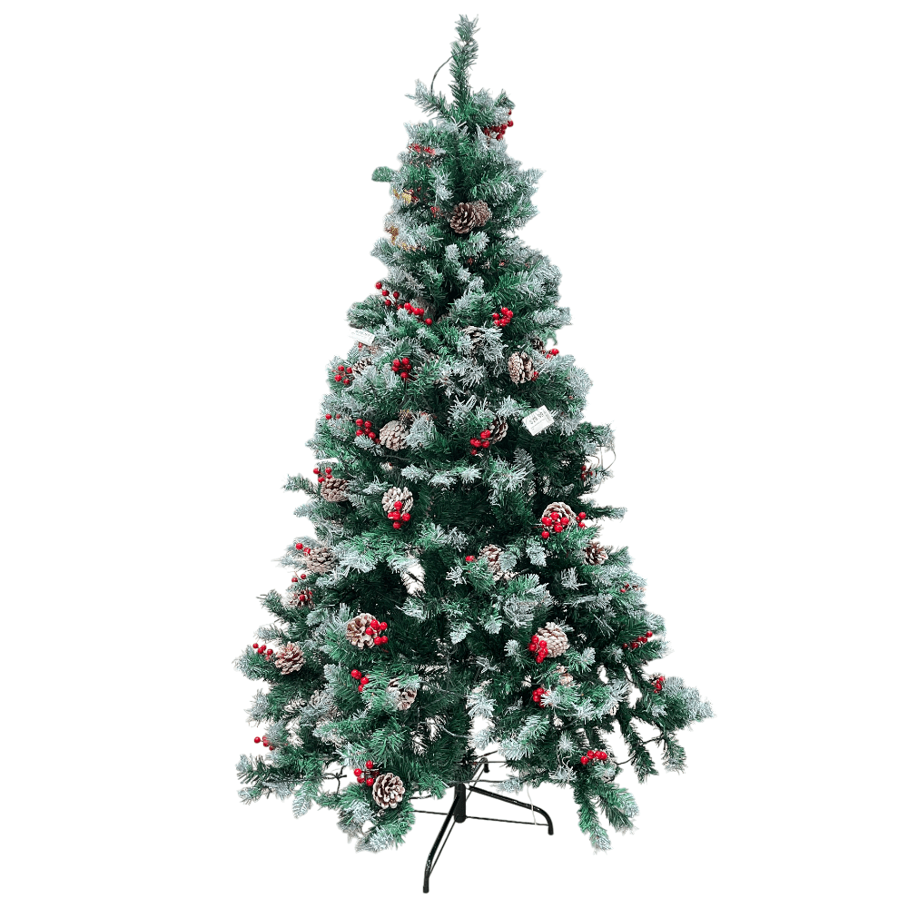Árbol De Navidad 6FT Con Luz - Christmas Elegance - Titan.com.pa - 2100000675098