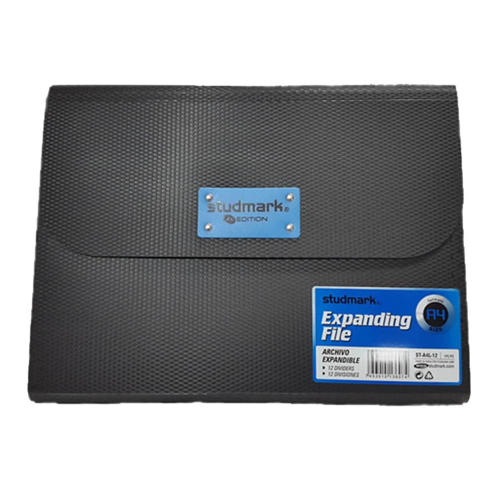Archivador Expandible A4 Studmark Con 12 Divisiones