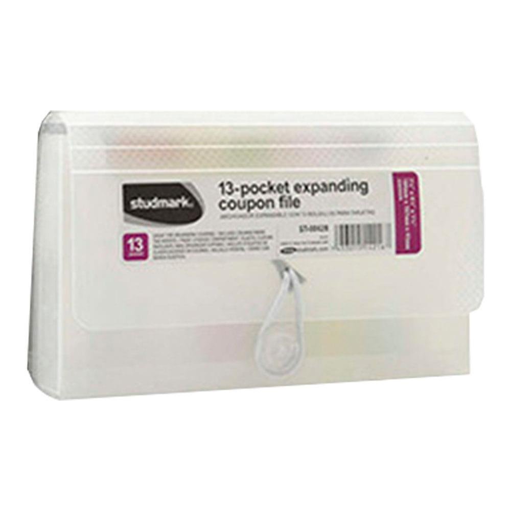 Archivador Expandible A6 Studmark de 13 Divisiones Con Bolsillo - Surtido