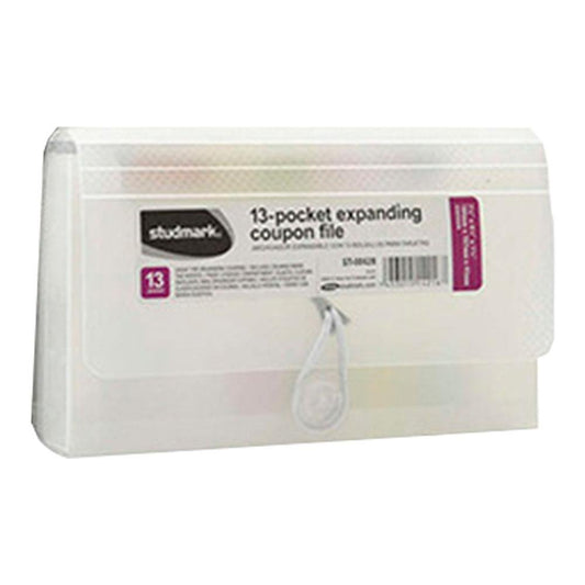 Archivador Expandible A6 Studmark de 13 Divisiones Con Bolsillo - Surtido