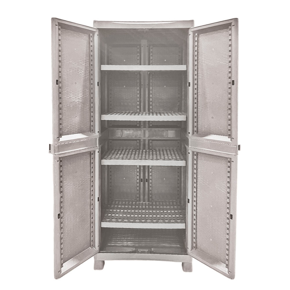 Armario Polinplast de Plástico / Grande - Taupe - Polinplast - Titan.com.pa - 2150109835381
