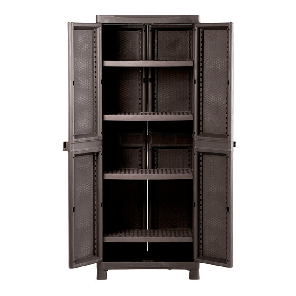 Armario Polinplast Mimbre / de Plástico - Marrón - Polinplast - Titan.com.pa - 7751772006600