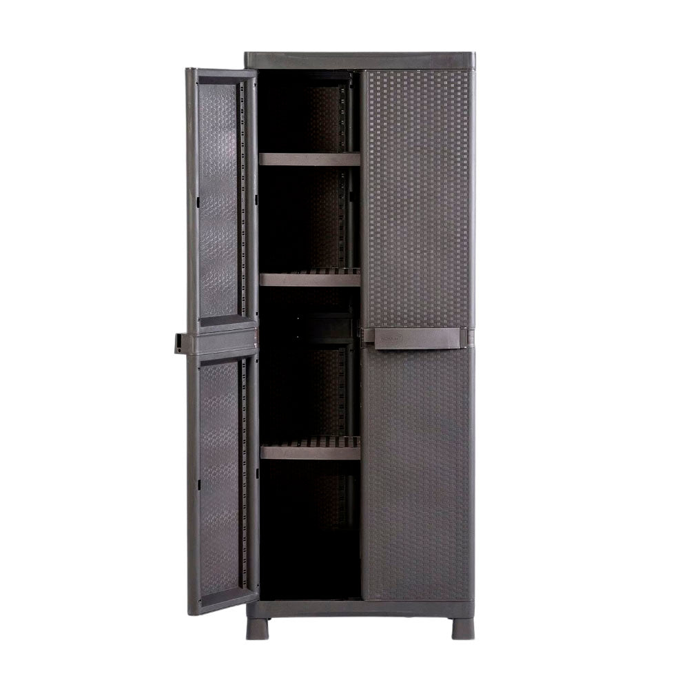 Armario Polinplast Mimbre / de Plástico - Marrón - Polinplast - Titan.com.pa - 7751772006600