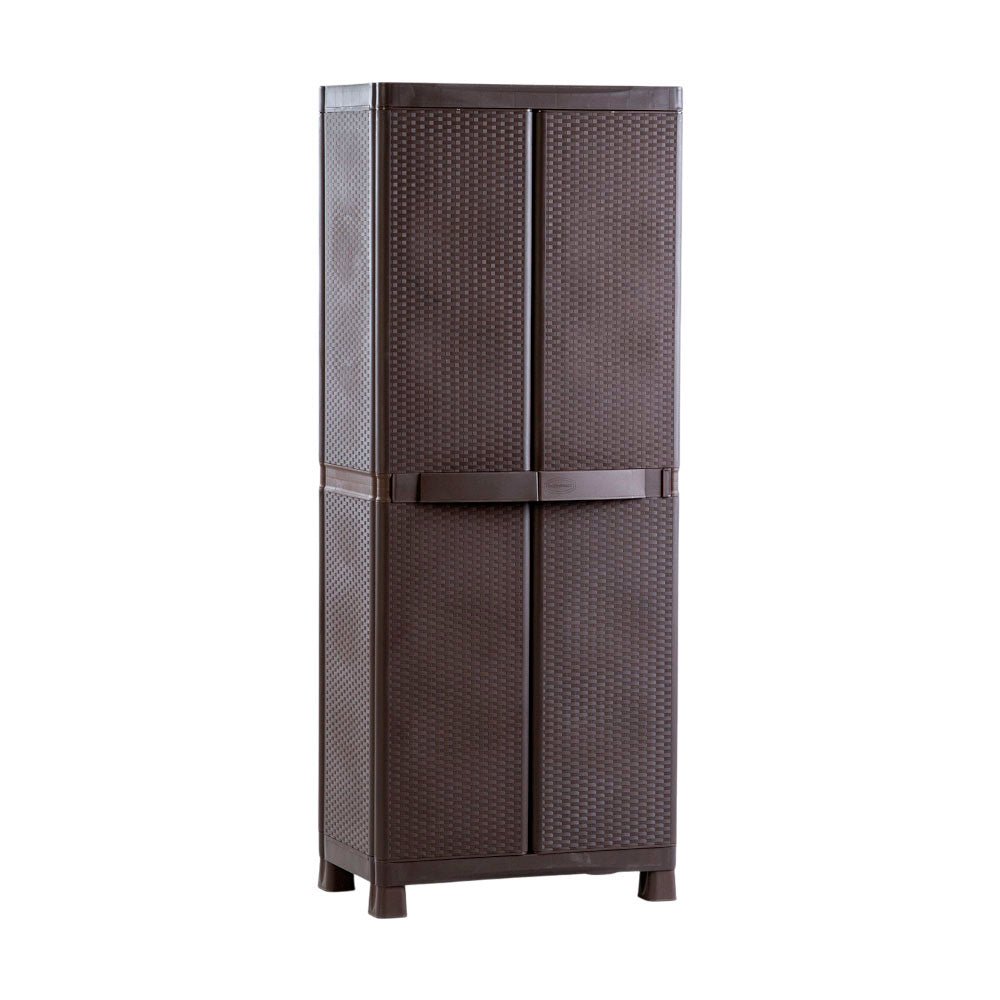 Armario Polinplast Mimbre / de Plástico - Marrón - Polinplast - Titan.com.pa - 7751772006600