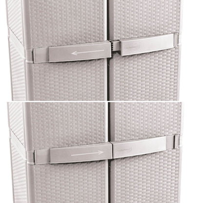 Armario Polinplast Mimbre / de Plástico - Taupe - Polinplast - Titan.com.pa - 2150109835367