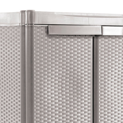 Armario Polinplast Mimbre / de Plástico - Taupe - Polinplast - Titan.com.pa - 2150109835367