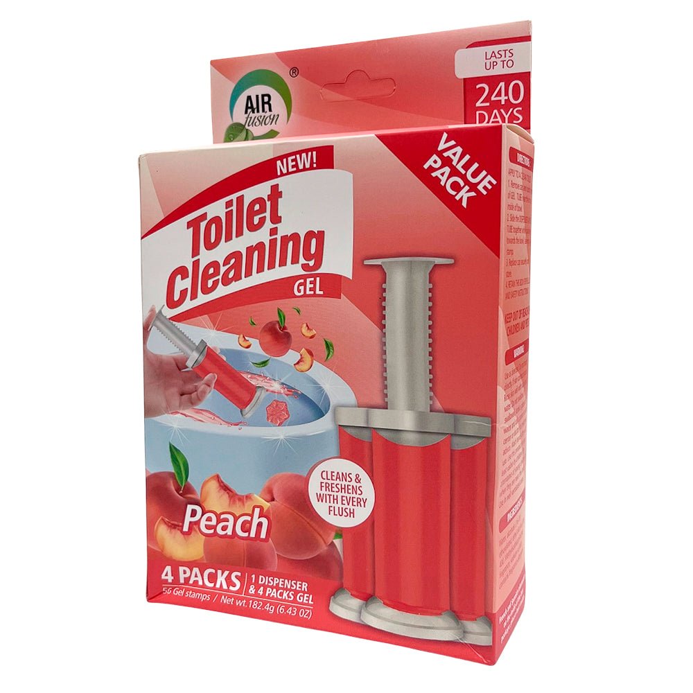 Aromatizante P/Inodoro Melocotón 4 Packs - Air Fusión - Air Fusion - Titan.com.pa - 191554601321