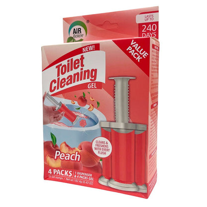 Aromatizante P/Inodoro Melocotón 4 Packs - Air Fusión - Air Fusion - Titan.com.pa - 191554601321