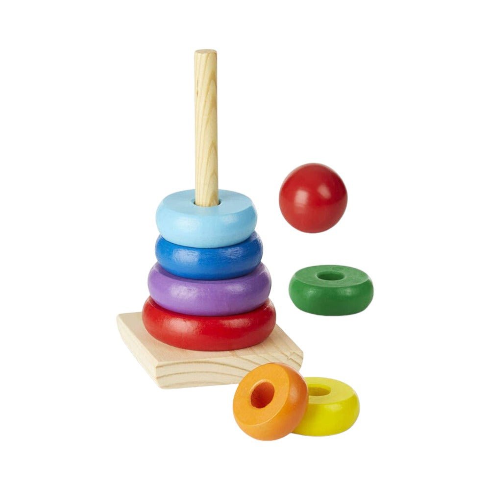 Aros Apilables Melissa & Doug Arcoiris - Melissa & Doug - Titan.com.pa - 772105767
