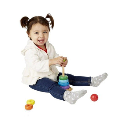Aros Apilables Melissa & Doug Arcoiris - Melissa & Doug - Titan.com.pa - 772105767