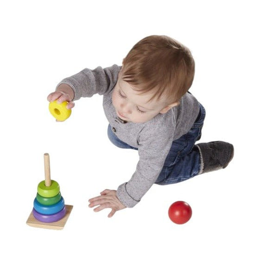 Aros Apilables Melissa & Doug Arcoiris - Melissa & Doug - Titan.com.pa - 772105767