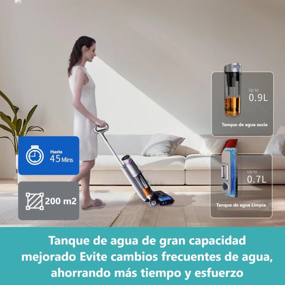 Aspiradora inteligente inalámbrica Carbone K10 200W