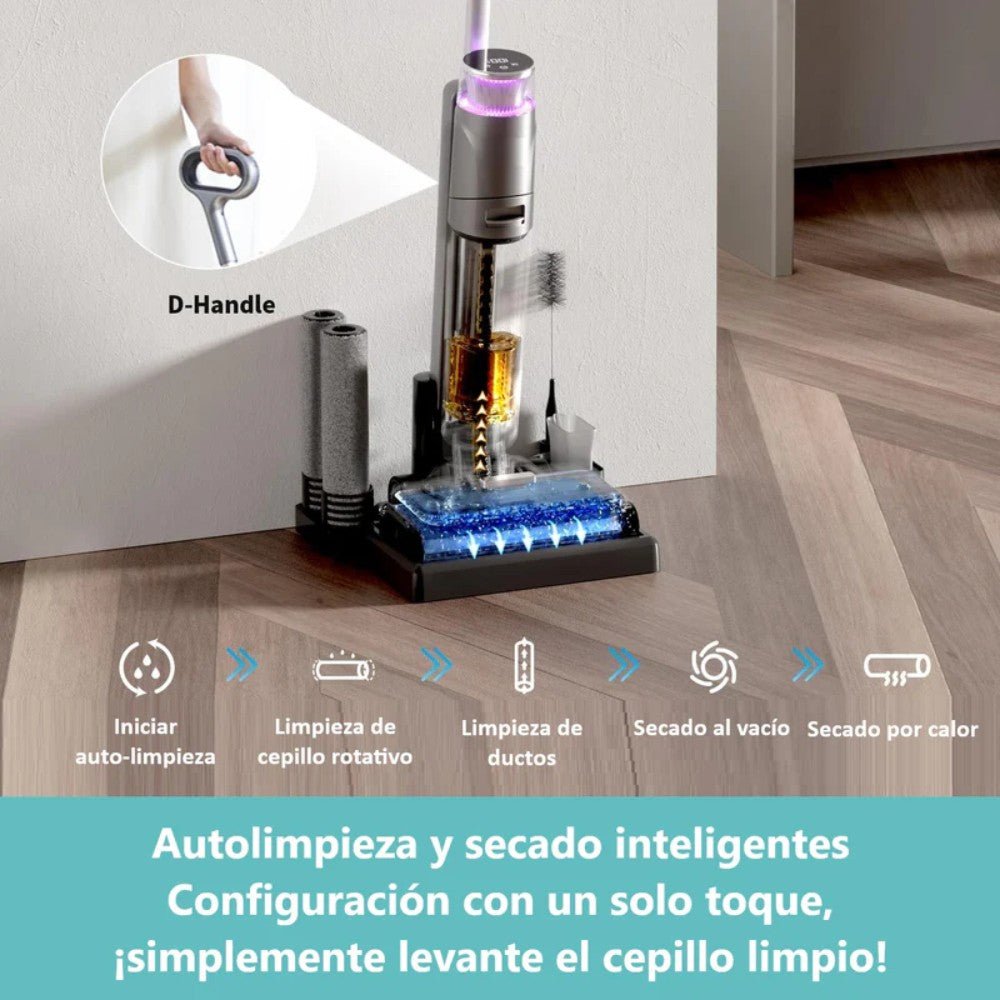 Aspiradora inteligente inalámbrica Carbone K10 200W