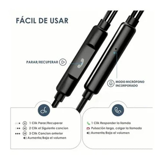 Audifonos AU Black