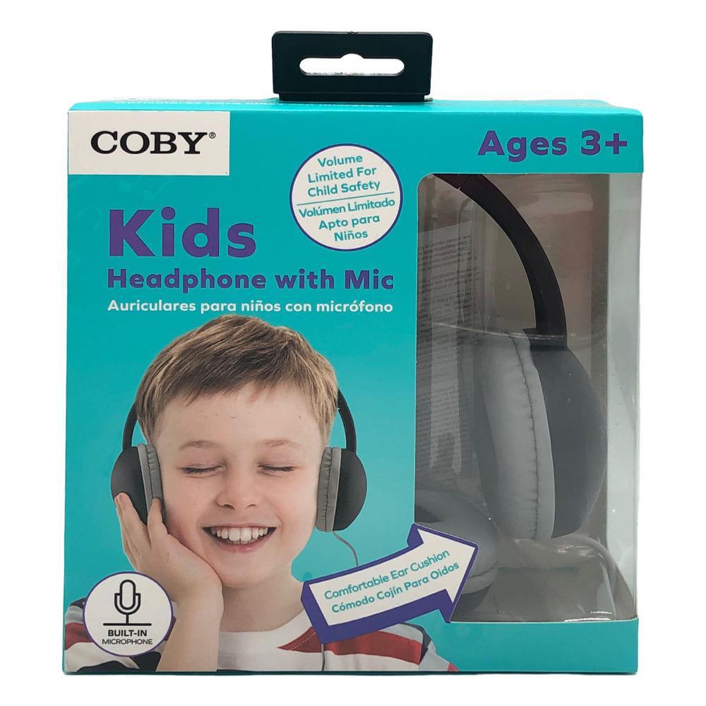 Audífonos Coby Infantiles Black