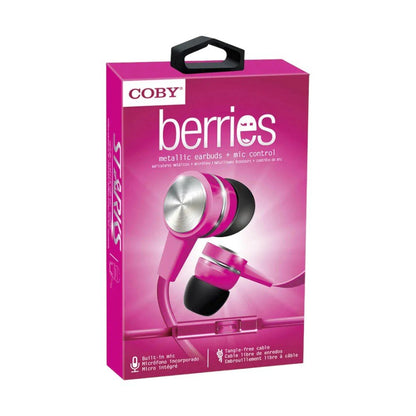 Audífonos Coby Metálico - Rosado - Coby - Titan.com.pa - 812180029432