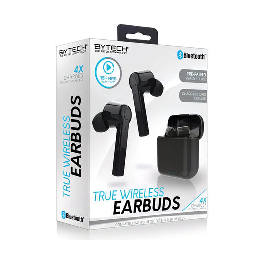 Audífonos Inalámbricos By Tech Clip-Ear Negro Bluetooth - BY TECH - 10905495