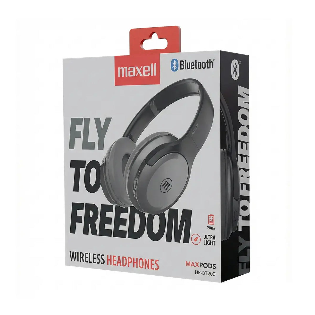 Audífonos Inalámbricos Maxell HP-BT200 Negro - MAXELL - 11094599