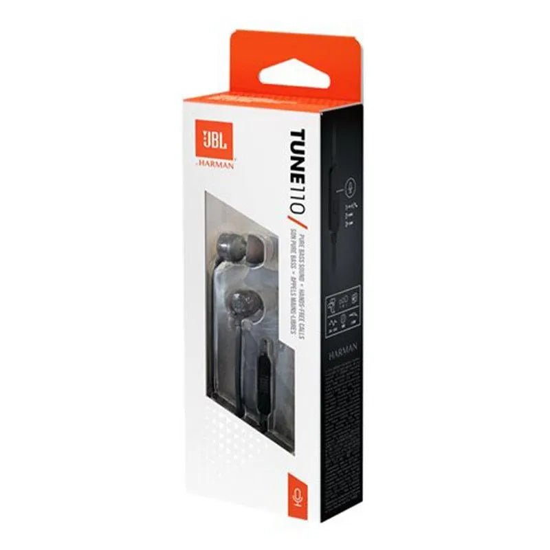 Audifonos JBL Con Microfonos T110 Black - JBL - Titan.com.pa - 50036355469