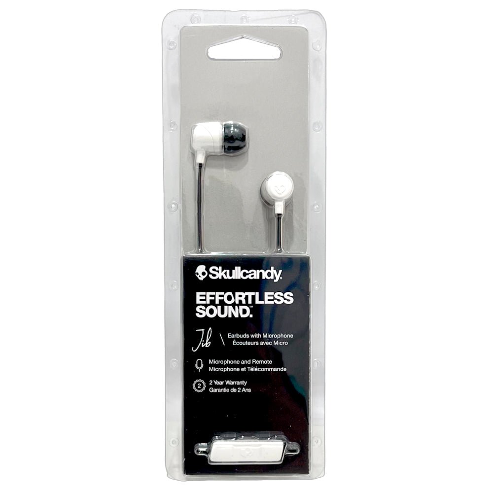 Audífonos Skullcandy Jib Con Cable White