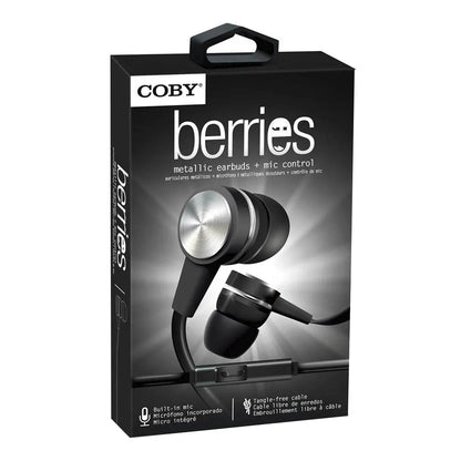Audiófonos Metálico Coby - Negro - Coby - Titan.com.pa - 812180024819