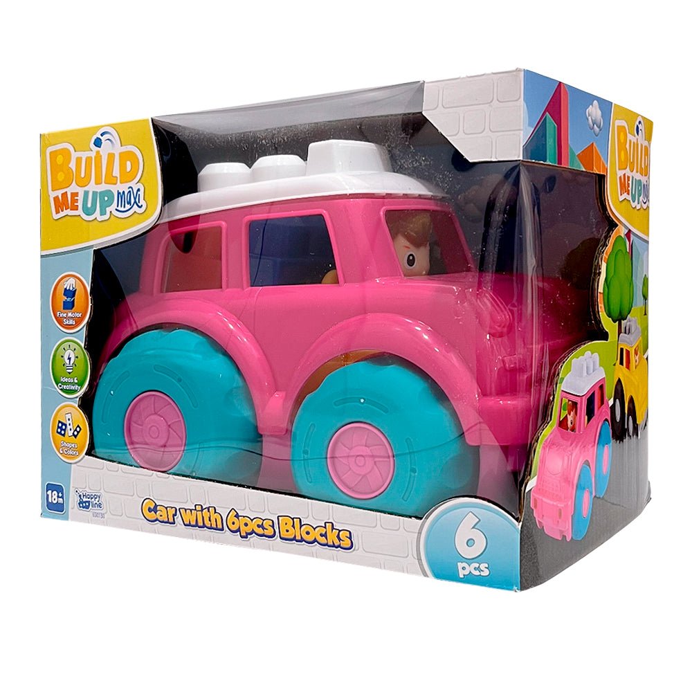 Auto con 6 Bloques / Surtidos - Build Me Up Maxi - Titan.com.pa - 2100000643677