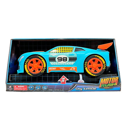 Auto Grande Con Luz y Sonido / Surtido - Motor Rush - Titan.com.pa - 6921601015238
