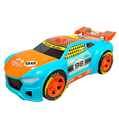 Auto Grande Con Luz y Sonido / Surtido - Motor Rush - Titan.com.pa - 6921601015238