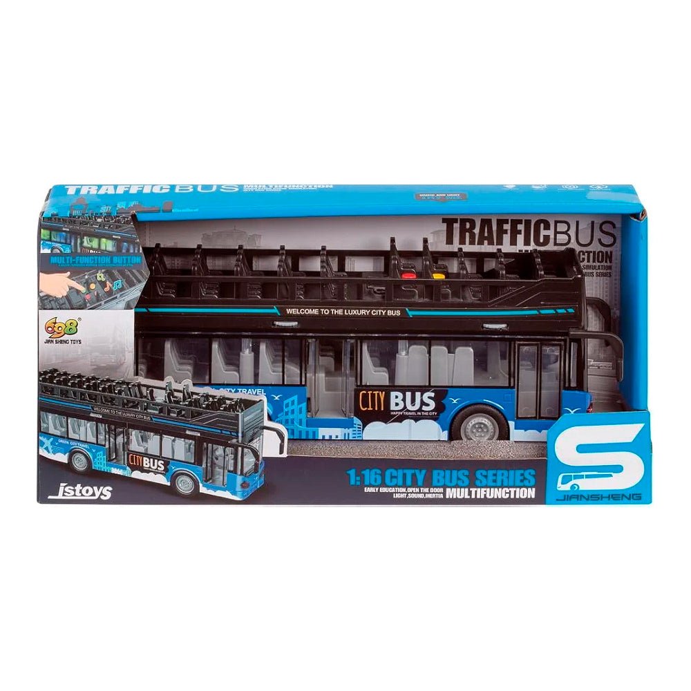 Autobus 1.16 City Service C/Sonido Jian Sheng - Jstoys - Titan.com.pa - 2100000297269