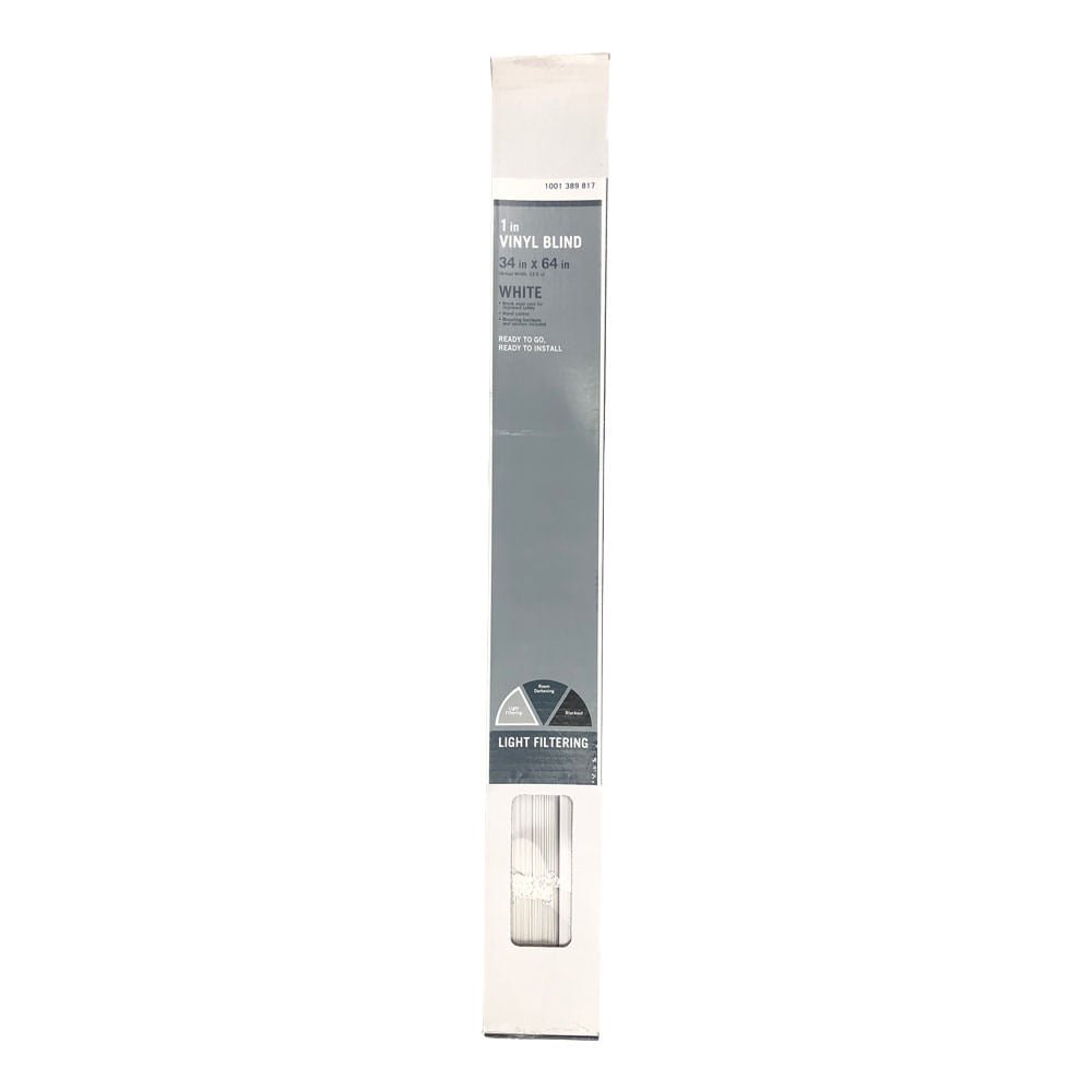 Bali Blind Great Buy Blanca de 34" x 64" - Blanco