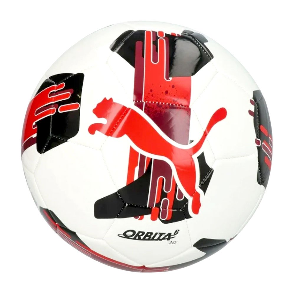 Balón De Fútbol Puma N°5 Órbita 6 Blanco/Rojo - Puma - Titan.com.pa - 4067981497270