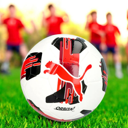 Balón De Fútbol Puma N°5 Órbita 6 Blanco/Rojo - Puma - Titan.com.pa - 4067981497270