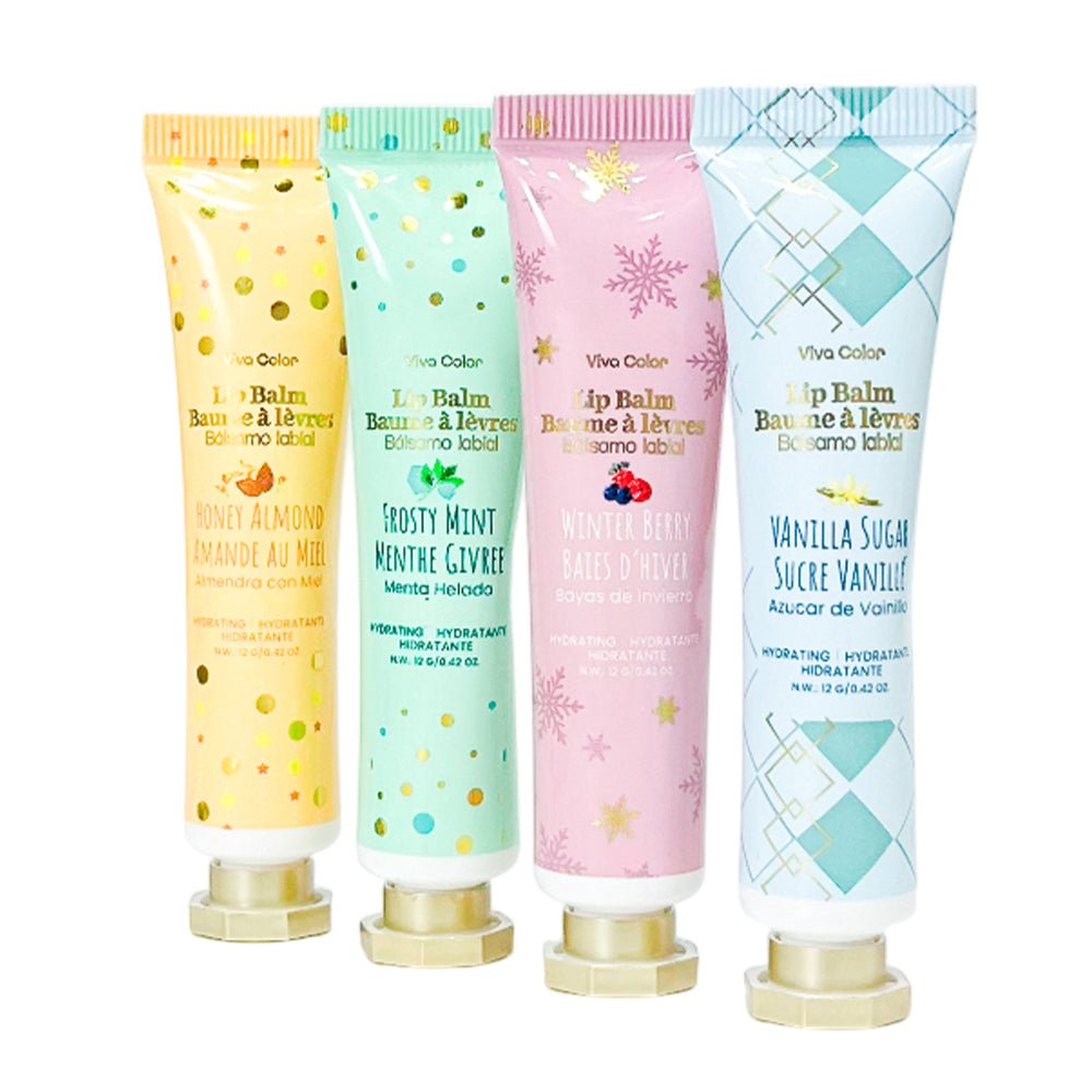 Bálsamos Labiales Viva Color Beary Merry Lips 4 Piezas - Viva Color - Titan.com.pa - 628049844180