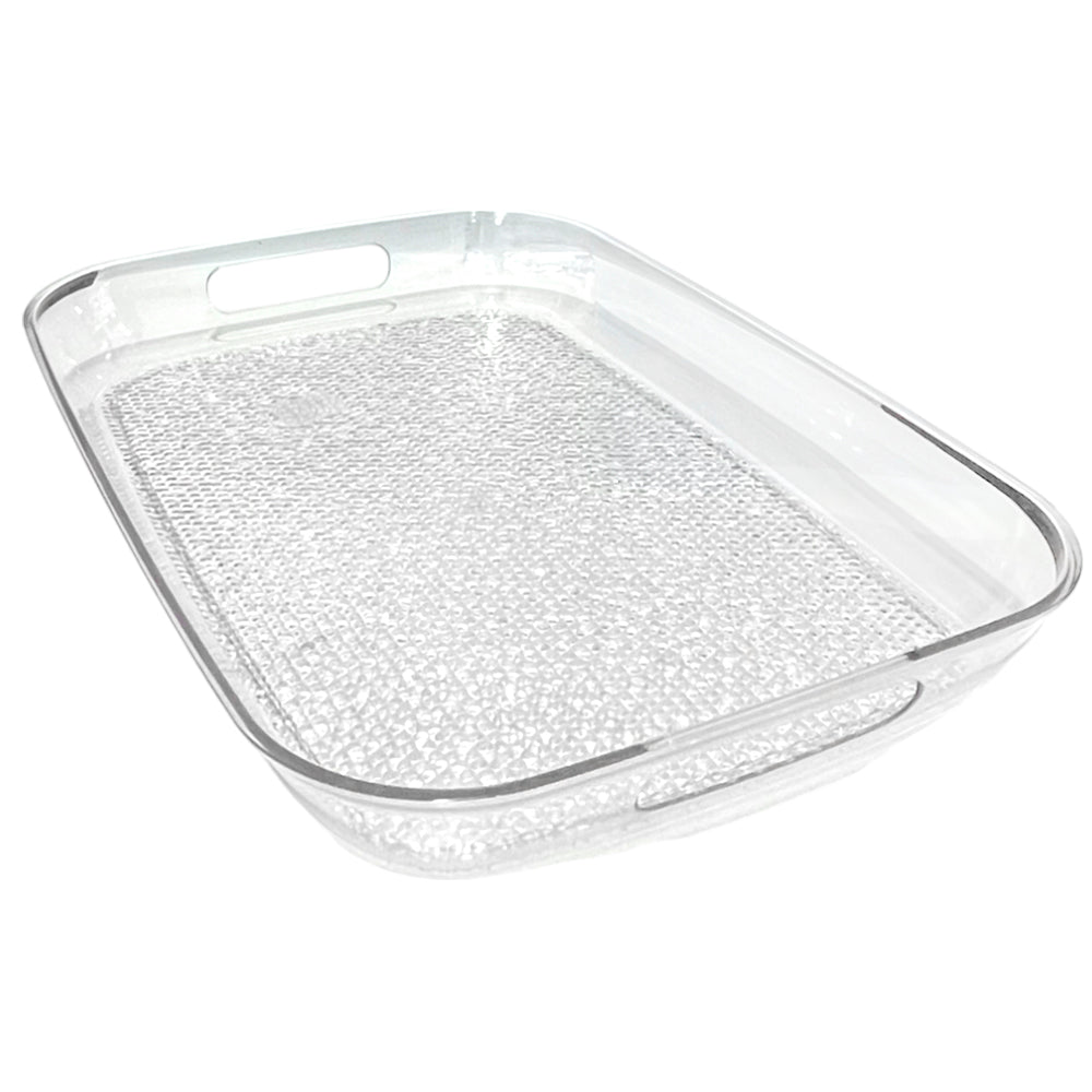 Bandeja de Servir Acrílica BeeHome Rectangular / 30cm x 44cm - Beehome - Titan.com.pa - 8697404118442