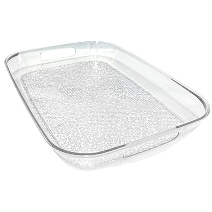 Bandeja de Servir Acrílica BeeHome Rectangular / 30cm x 44cm - Beehome - Titan.com.pa - 8697404118442