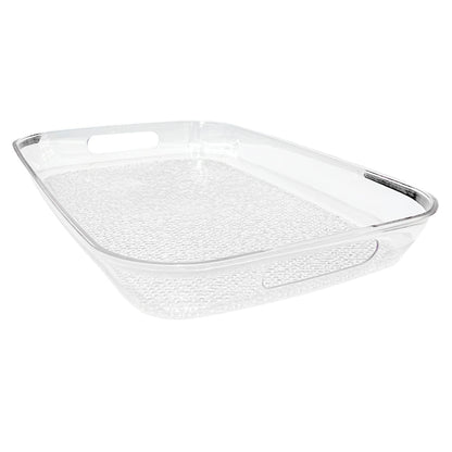 Bandeja de Servir Acrílica BeeHome Rectangular / 30cm x 44cm - Beehome - Titan.com.pa - 8697404118442