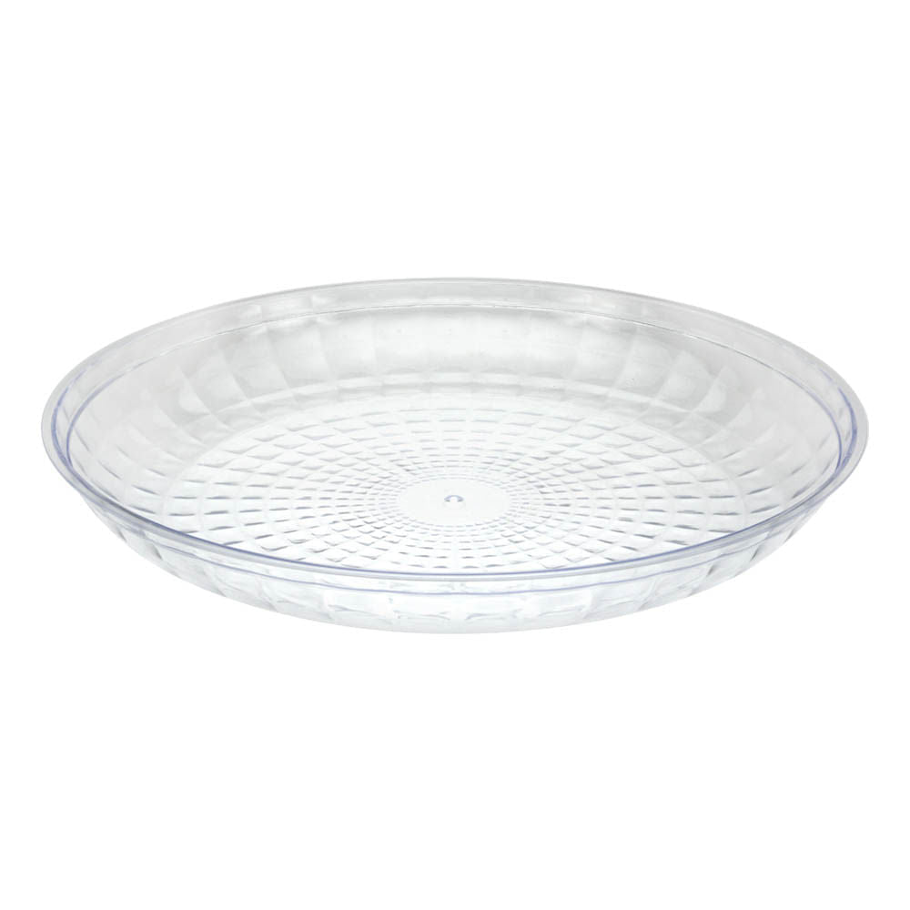 Bandeja Desechable Lillian de Plástico 12" Redondo