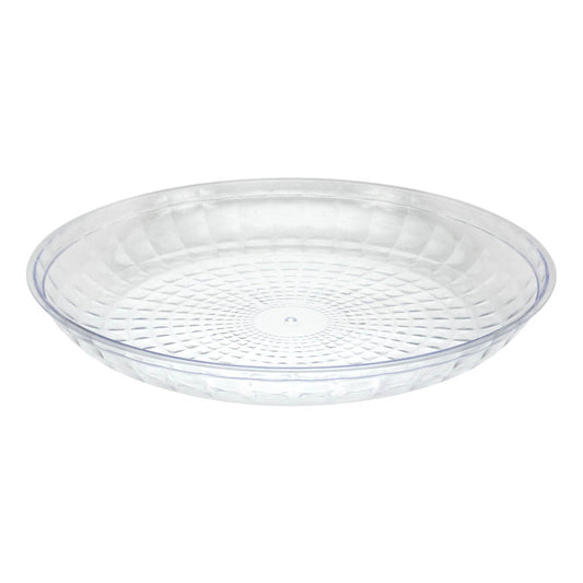 Bandeja Desechable Lillian de Plástico 12" Redondo