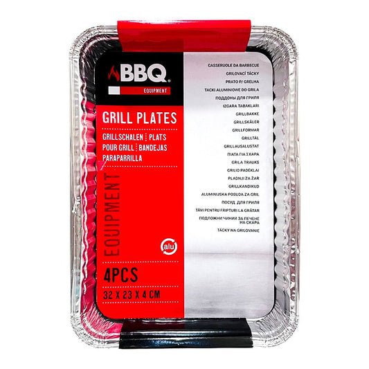 Bandeja Desechable Para Barbacoa 4 Piezas - Koopman - Titan.com.pa - 8721037352048