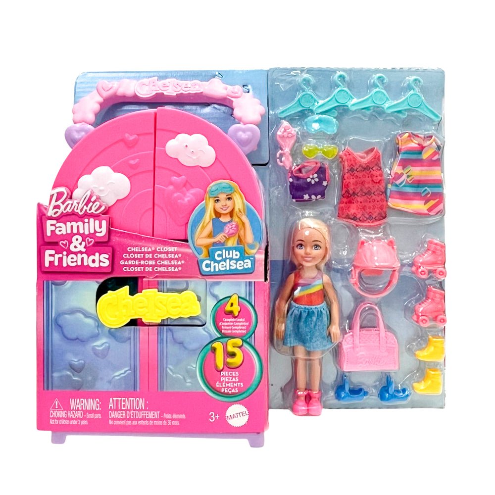 Barbie Chelsea Closet con accesorios